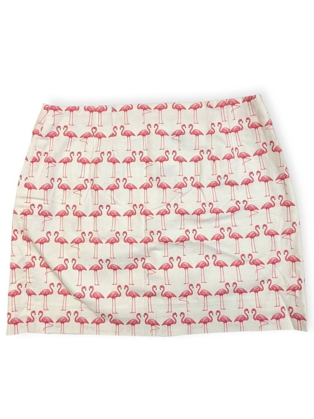 Just Madras Lucy Skirt Size 10 Flamingo Pink White NWT